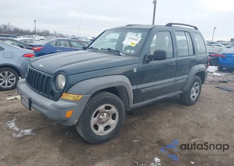 2006 Jeep Liberty Sport from USA, damaged, VIN 1J4GL48KX6W133044